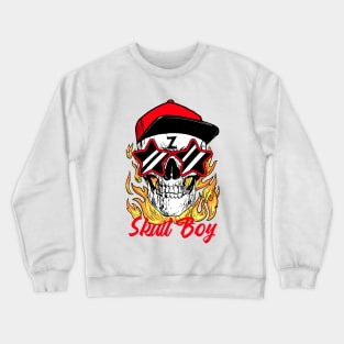 Skull Scholl Boy Crewneck Sweatshirt